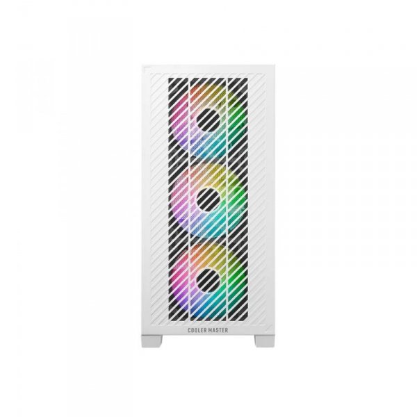 Cooler Master Obudowa Elite 301 ARGB z oknem Biała