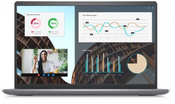 Dell Notebook Vostro 15 (3530) Win11Pro i7-1355U/16GB/512GB SSD/15.6 FHD/Intel Iris Xe/FgrPr/Cam & Mic/WLAN + BT/Backlit Kb/4 Ce