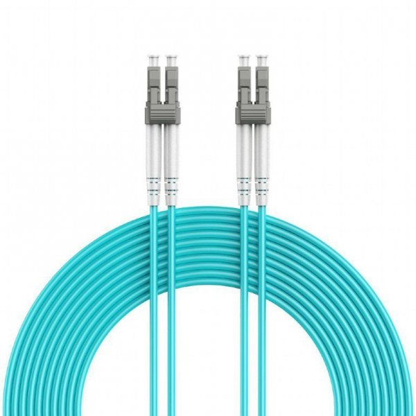 Gembird Kabel światłowodowy wielomodowy duplex OM4 50/125,LC/LC,25m