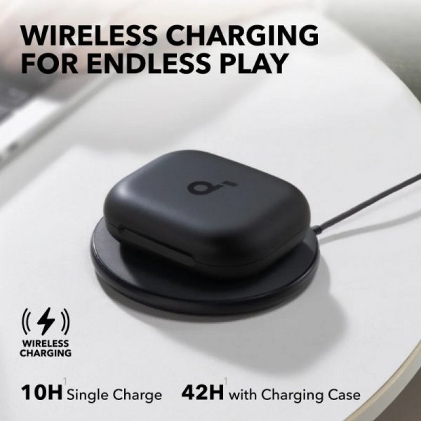 Anker Słuchawki bezprzewodowe Soundcore Aero Fit 2 Bluetooth czarne