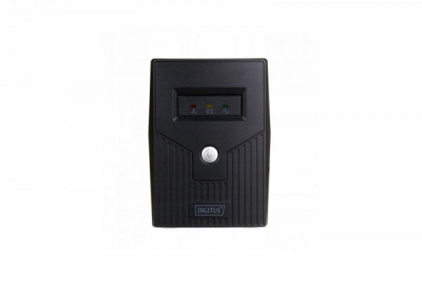 Digitus UPS Line-Ineractive LED BASIC, 800VA/480W, 1x12V/9A, AVR, 2x Schuko CEE 7/3