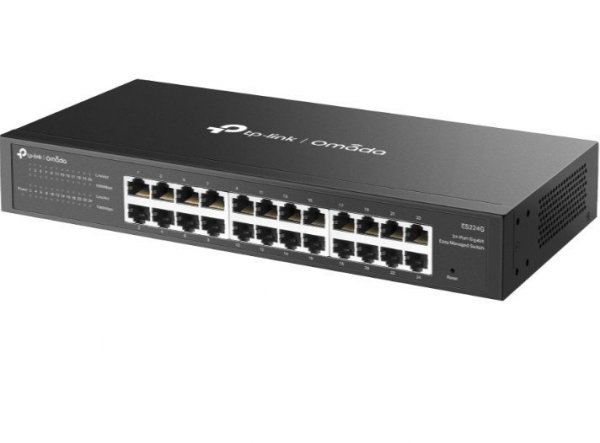 TP-LINK Przełącznik Omada 24-Port GB Easy Managed Switch                      PORT: 24× Gigabit RJ45 Ports                      