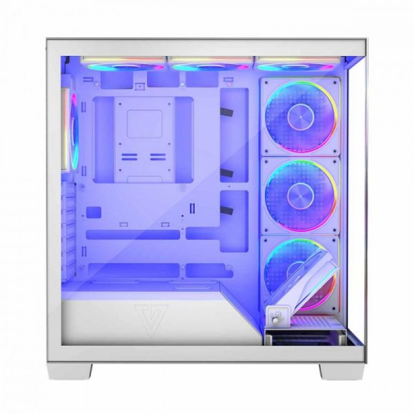 MODECOM Obudowa PC STELLAR 8F ARGB 20 Biała