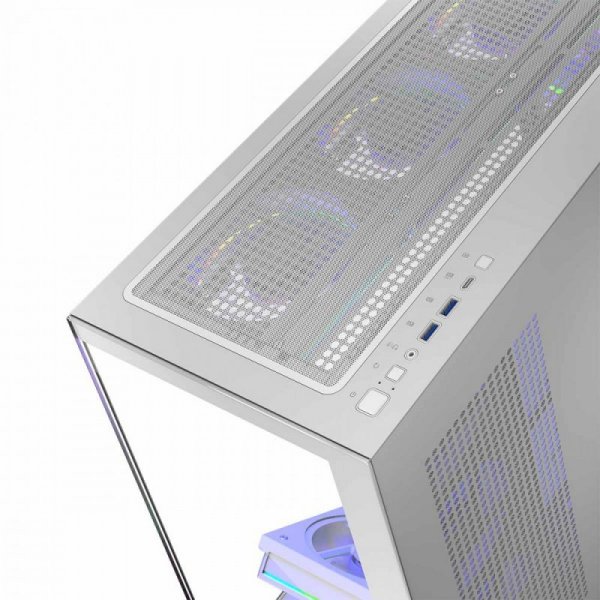 MODECOM Obudowa PC STELLAR 8F ARGB 20 Biała