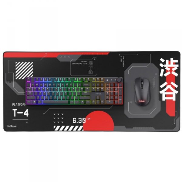 Trust Podkładka pod mysz GXT 759 XXL Japan czarna