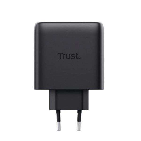 Trust Ładowarka MAXO GaN 65W 2xUSB-C czarna