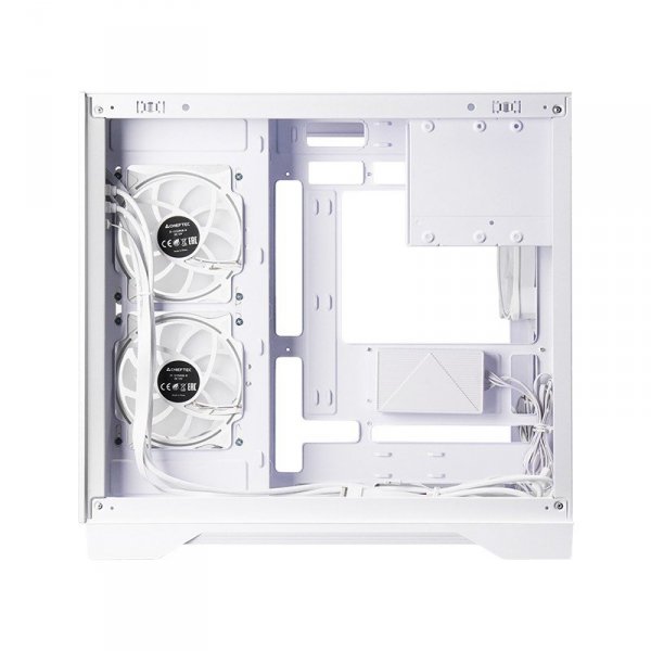 Chieftec Obudowa VISIO GM-30W-T G-OP 6xwentylator ARGB biała