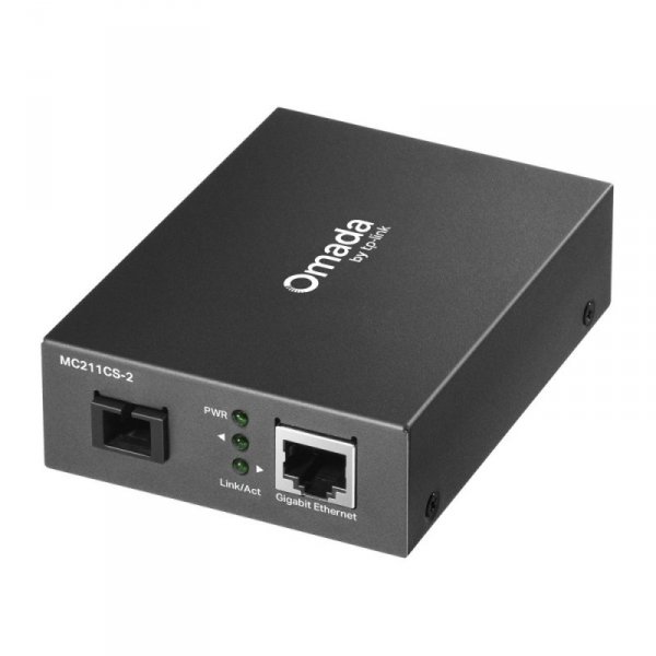 TP-LINK Konwerter mediów MC211CS-2  Gigabitowy  WDM Omada