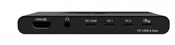 i-tec Stacja dokująca KVM Docking Station HDMI 2 Hosts Power Delivery 2x 100W
