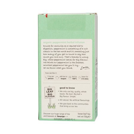 teapigs Peppermint Organic - herbata sypana 50g