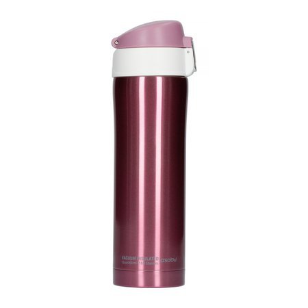 Asobu - Diva Cup Różowy / Biały - Kubek termiczny 450ml