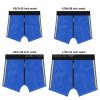 Chic Strap-On shorts (36 - 39 inch waist) Blue