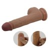 PRETTY LOVE - Tommy 8,9'' Light Brown, 3 vibration functions 3 thrusting settings Suction base Wireless remote control