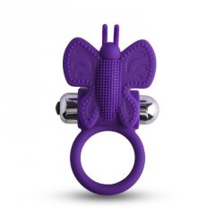 Pierścień- Anello fallico vibrante butterfly Toyz4Lovers