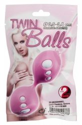 Kulki-Twin Balls ros/wei-Wibrator