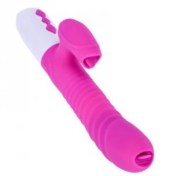 Wibrator-Silicone Vibrator USB 10 Function and Thrusting Function / Heating