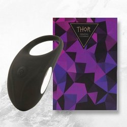 Pierścień na penisa - FeelzToys Thor Cockring Black