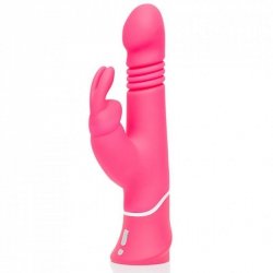 Wibrator - Happy Rabbit Thrusting Realistic Pink