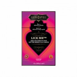 Zestaw środków nawilżających - Kama Sutra Sex To Go Kits Lick Me