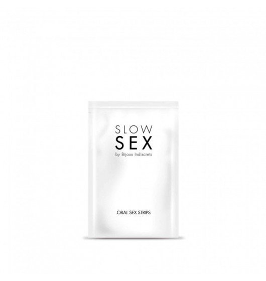 Płatki miętowe Slow Sex Oral sex strips (7 sztuk)