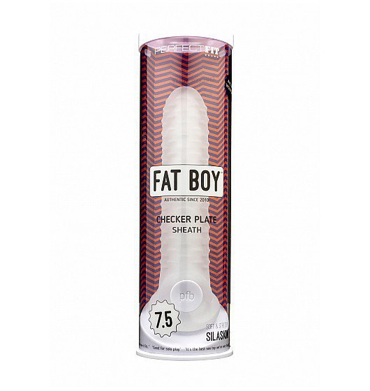 Perfect Fit Fat Boy Checker Box Sheath Clear 7,5&quot;