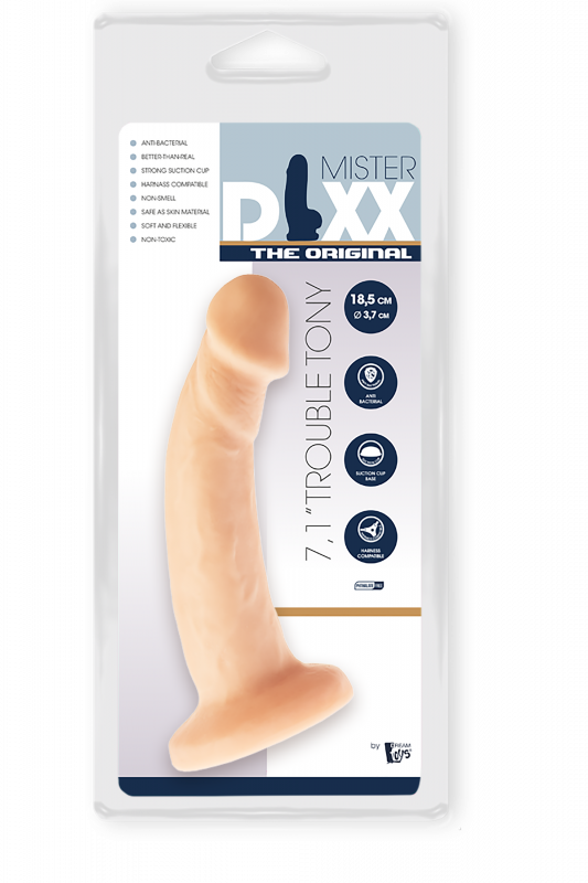 MR. DIXX TROUBLE TONY 7.1INCH DONG