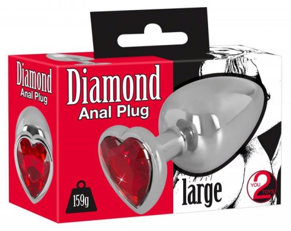 Plug-5327970000 Diamond Anal Plug-Wibrator