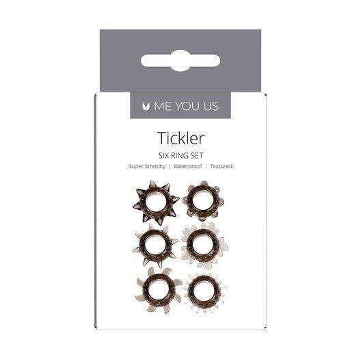 Pierścień-Linx Tickler Set Textured Ring Smoke