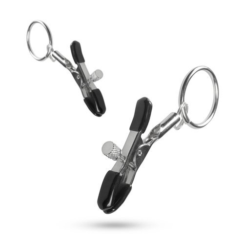 Stymulator-Metal Nipple Clamps With Ring