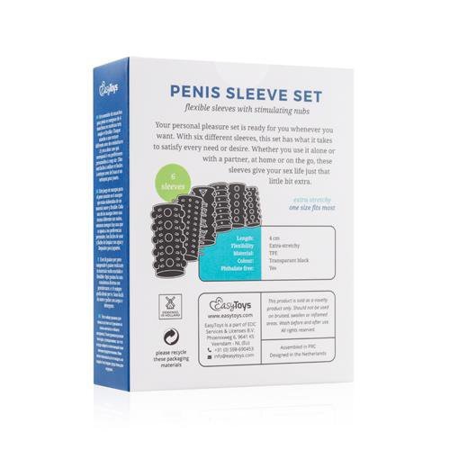Stymulator-Penis Sleeve Set