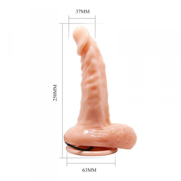 BAILE- REALISTIC MALE COCK AND TIGHT ASS, Vibration Suction base