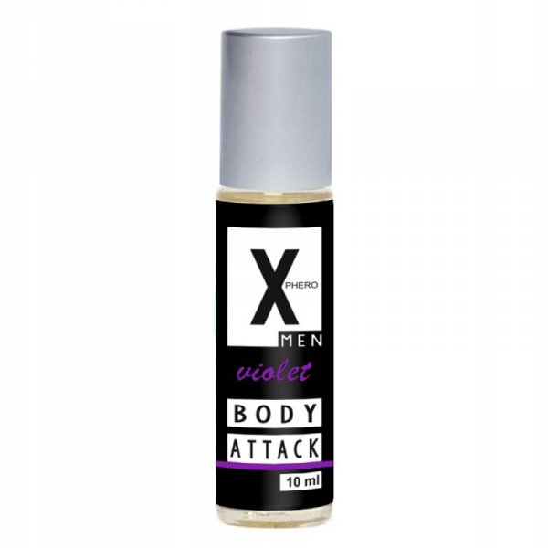 Perfumy X-Phero Body Attack Violet for men, 10 ml