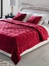 Narzuta typu velvet Alpana bordo 240x220