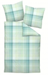 Janine poszewka mako-satin Milano salbeigrün 45112 40x80, 80x80