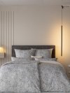 Estella mako-satin Diana grau 7958 155x200