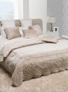 Narzuta typu velvet Hasita beż 200x220