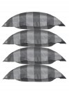 Curt Bauer poszewka Como stahlgrau 2044 15x40, 40x40, 40x80, 80x80