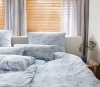 Elegante pościel letnia mako batyst Piano blau 24515 135x200