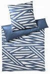 Joop poszewka mako-satin Cross blau 4102 40x80, 80x80