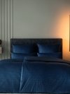 Estella schweizer satin Paul nachtblau 2174 155x200