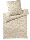 Elegante pościel mako-bawełniana egipska Floral beige 24505 200x220