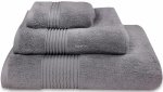 Nowoczesny ręcznik jednolity szary 700g - 30x50, 50x100, 70x140