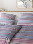 Elegante pościel letnia mako batyst Facet flieder-pink 2435 155x200