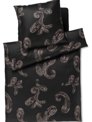 Joop pościel mako-satin Paisley black 4120 200x220