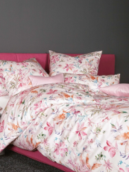 Janine pościel mako-satin Milano korallrosa 45096 155x200