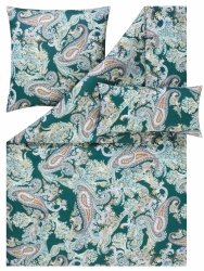 Estella pościel tencel Anette smaragd 1624 155x200