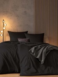 Estella mako satin jednolita Valetta antracyt 7844 200x220