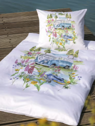 Janine pościel mako-satin Modern art  42163 135x200