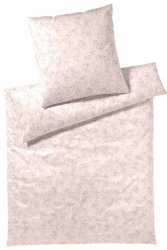 Elegante pościel letnia mako batyst Piano mauve 24515 135x200