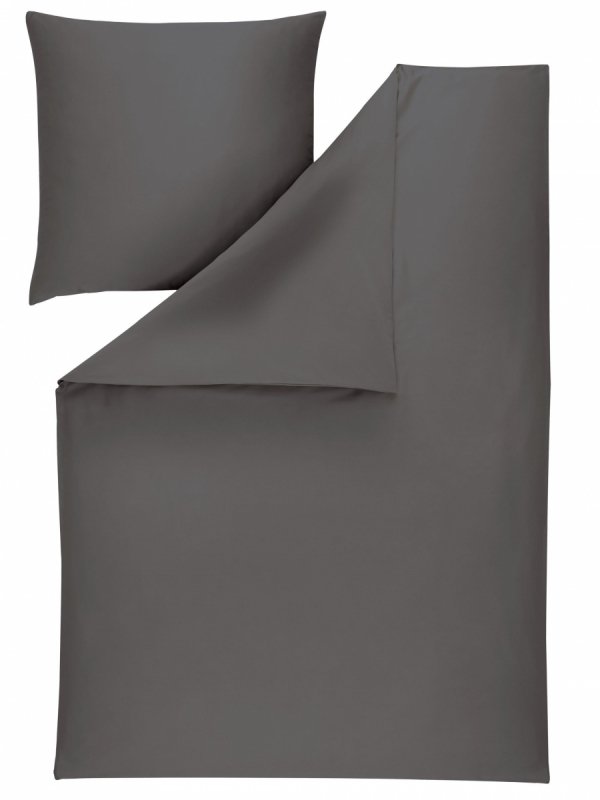 Estella mako satin jednolita Valetta grau 7844 155x200